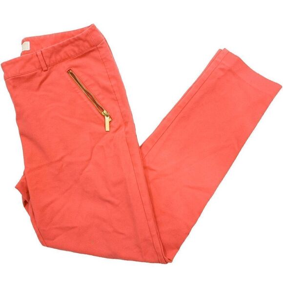 Michael Kors Size 6 Coral Orange Pants - Picture 6 of 7